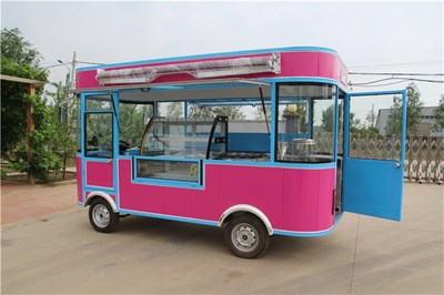 電動三輪美食車 移動的美食風景線，開啟創業新篇章