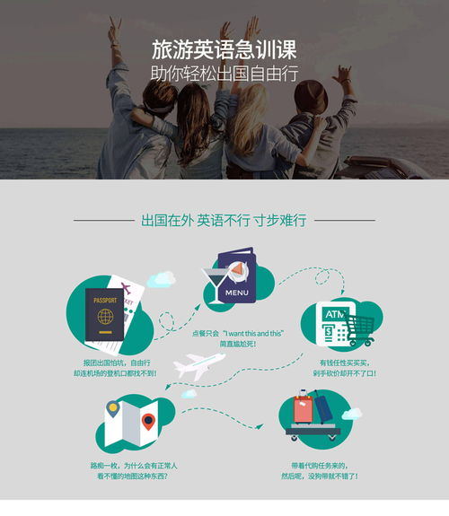 即刻啟程，暢游無憂 廣州立刻說旅游英語1v1課程與旅游信息咨詢服務